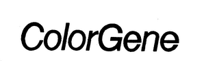 COLORGENE trademark