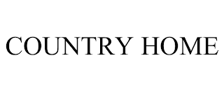 COUNTRY HOME trademark