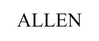 ALLEN trademark