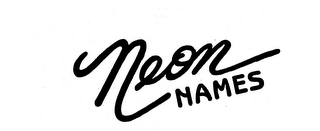 NEON NAMES trademark