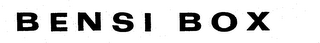 BENSI BOX