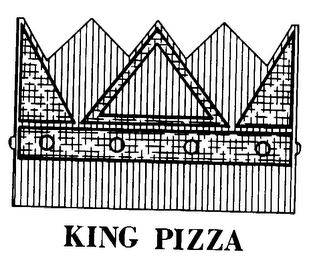 KING PIZZA trademark