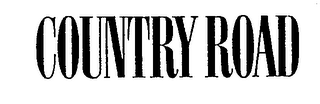 COUNTRY ROAD trademark