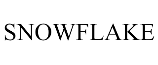 SNOWFLAKE trademark