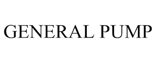 GENERAL PUMP trademark