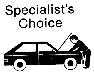SPECIALIST'S CHOICE trademark