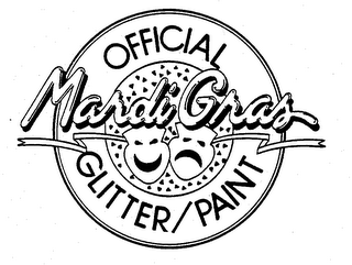 OFFICIAL MARDI GRAS GLITTER/PAINT