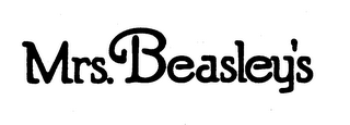 MRS. BEASLEY'S trademark