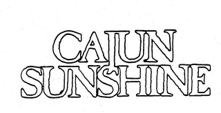 CAJUN SUNSHINE