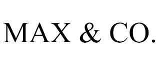 MAX & CO. trademark