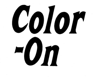 COLOR-ON trademark