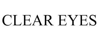 CLEAR EYES trademark