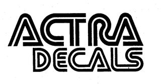 ACTRA DECALS trademark