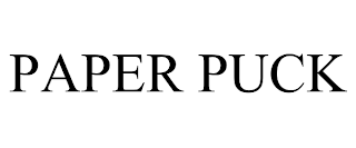 PAPER PUCK trademark