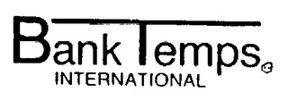 BANK TEMPS INTERNATIONAL trademark