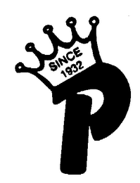 SINCE 1932 trademark