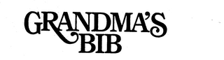 GRANDMA'S BIB trademark