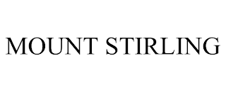 MOUNT STIRLING trademark