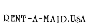 RENT-A-MAID, U.S.A. trademark