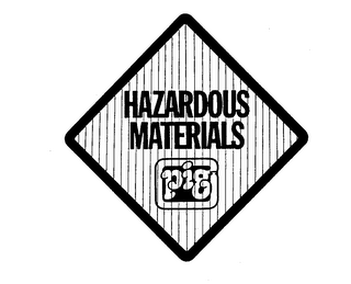 HAZARDOUS MATERIALS PIG