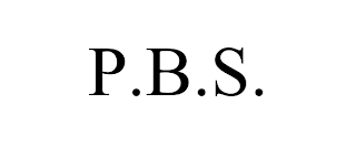 P.B.S. trademark
