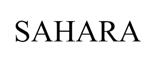 SAHARA trademark