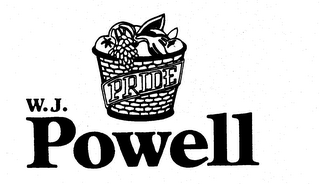 PRIDE W.J. POWELL trademark