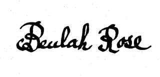 BEULAH ROSE
