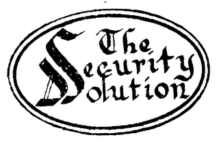 THE SECURITY SOLUTION