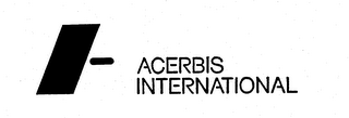 ACERBIS INTERNATIONAL trademark