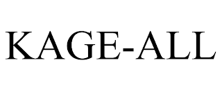 KAGE-ALL trademark