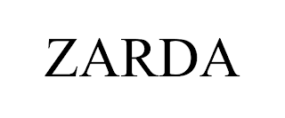 ZARDA trademark