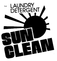 LAUNDRY DETERGENT SUN CLEAN