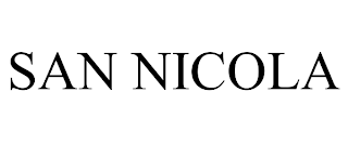 SAN NICOLA trademark