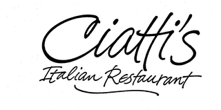 CIATTI'S ITALIAN RESTAURANT