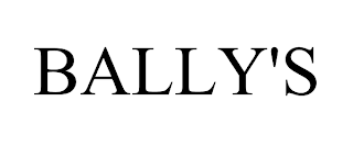 BALLY'S trademark