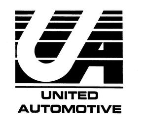 UA UNITED AUTOMOTIVE trademark