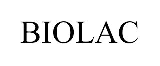 BIOLAC trademark