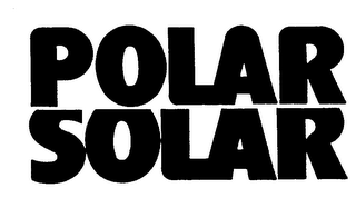 POLAR SOLAR trademark