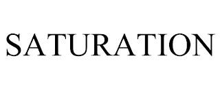 SATURATION trademark