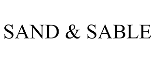 SAND & SABLE trademark