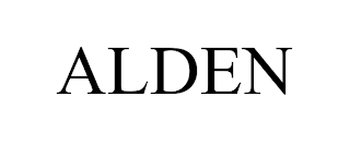 ALDEN trademark