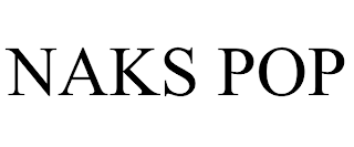 NAKS POP trademark