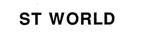 ST WORLD trademark