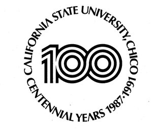 CALIFORNIA STATE UNIVERSITY, CHICO CENTENNIAL YEARS 1987-1991