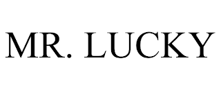 MR. LUCKY trademark