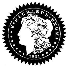 E. PLURIBUS UNUM 1921
