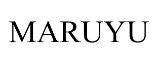 MARUYU trademark
