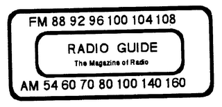 RADIO GUIDE