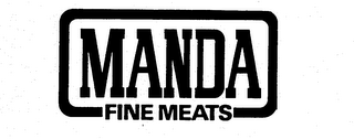 MANDA FINE MEATS trademark